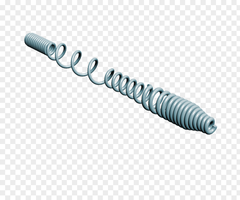 Glow Plug Spring Manufacturing Production Design PNG