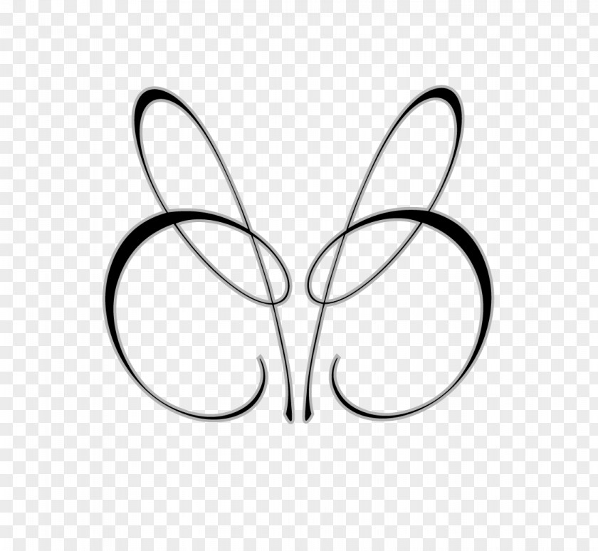 Monogram Logo Butterfly Restaurant Buca Di Bacco Clip Art PNG
