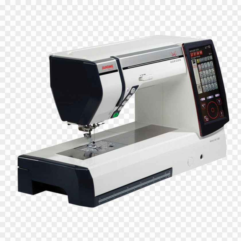 Sewing Machine Janome Embroidery Quilting Craft PNG