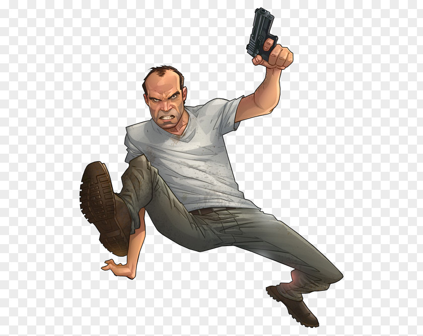 Arobase Grand Theft Auto V Auto: San Andreas Trevor Philips Rendering PNG