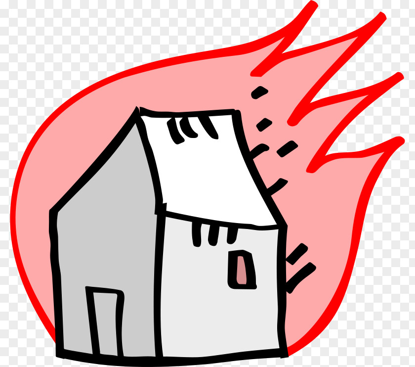 Burnt House Burning Clip Art PNG