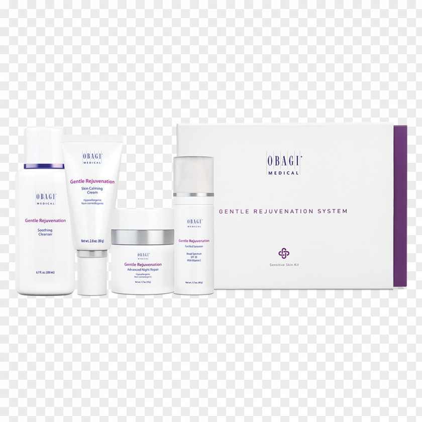 Rejuvenation Lotion Obagi Gentle Skin Calming Cream System PNG