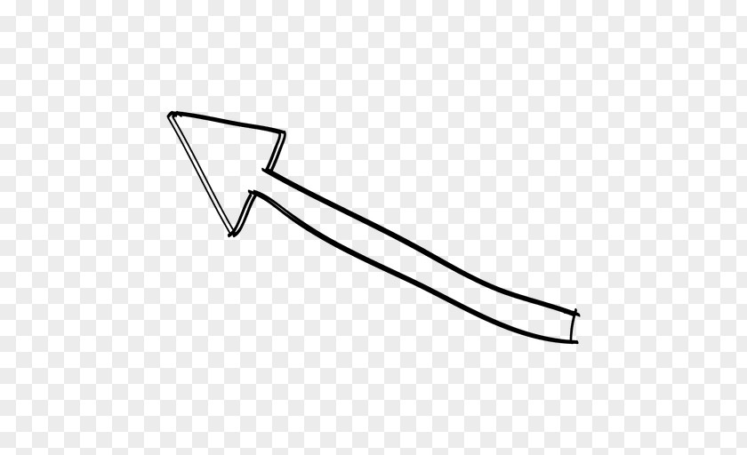 Vector Arrow Drawing Curve PNG