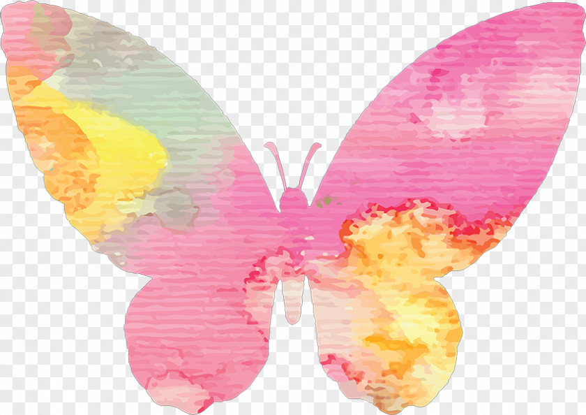 Butterfly Yellow Watercolor Painting Image Borboleta PNG