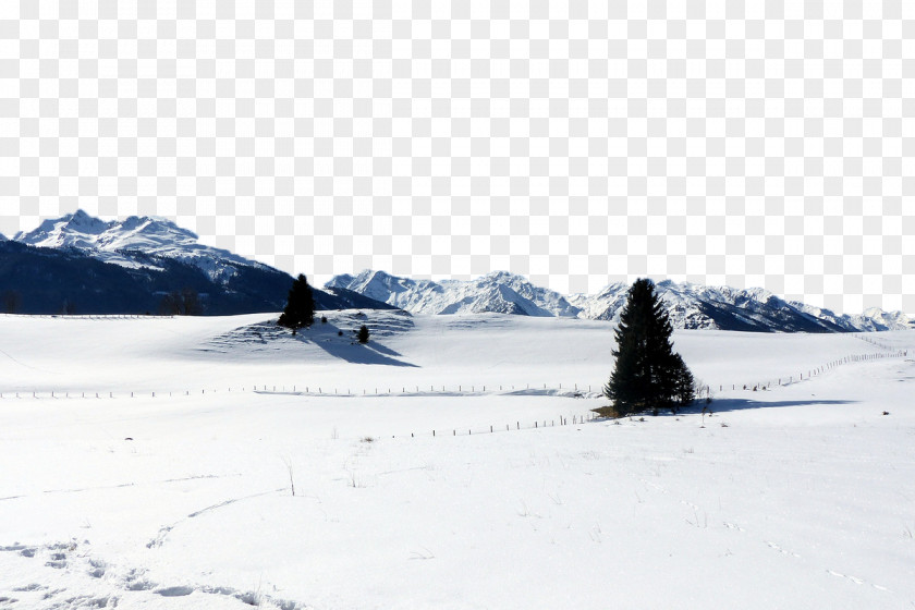 Snow Winter Sport Piste Landscape PNG