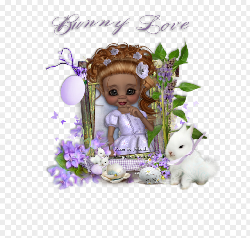 TAK Floral Design Fairy Doll PNG