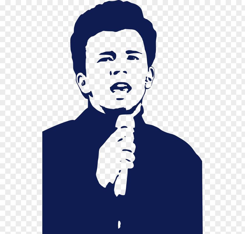 Vector Poster Template Rick Astley Rickrolling Never Gonna Give You Up Clip Art PNG