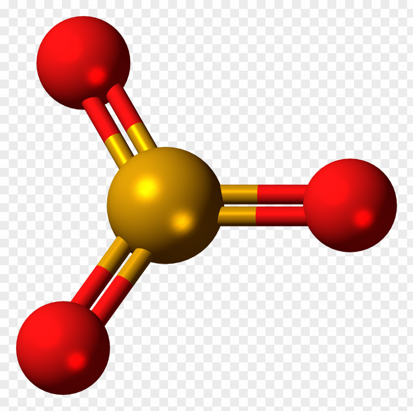 Chemistry Selenium Trioxide Sulfur Dioxide Ball-and-stick Model PNG