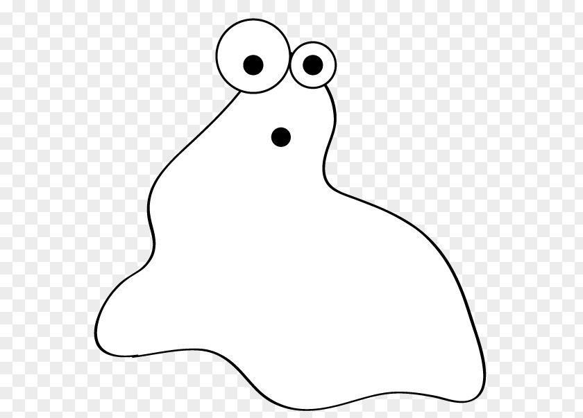 Free Ghost Clipart Beak White Nose Line Art Clip PNG