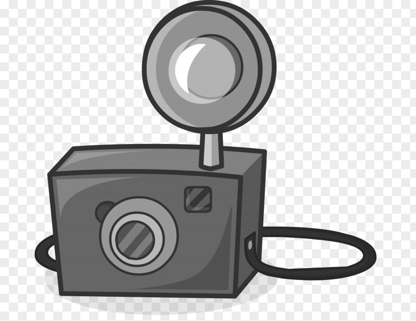 Gadget Security Camera Silhouette PNG