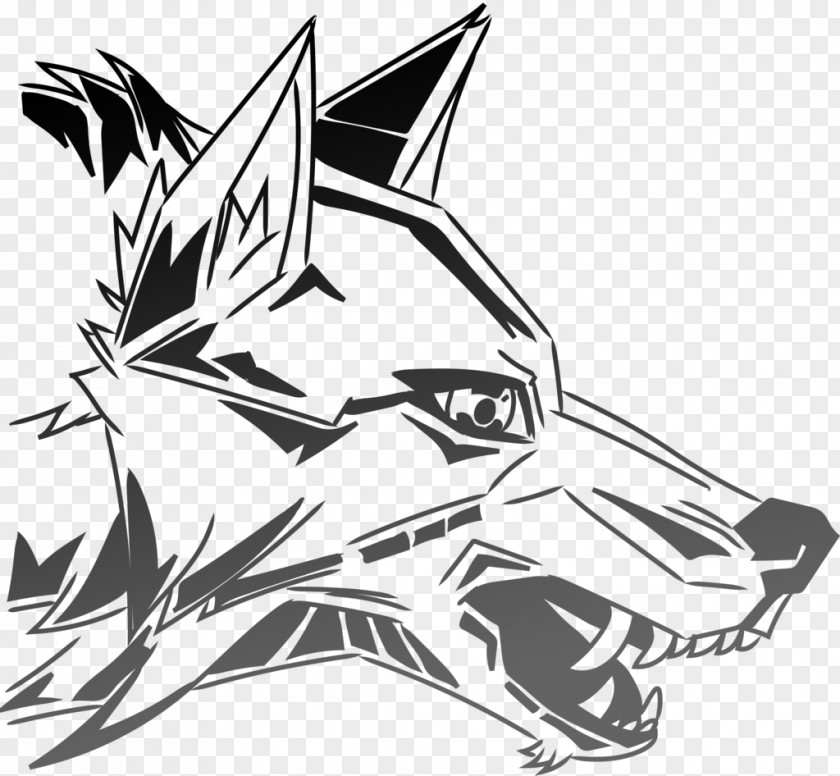 Graffiti Gray Wolf Drawing Art Sketch PNG