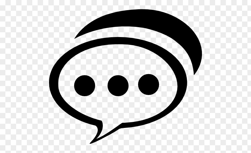 Speech Balloon Ellipsis Translation Sticker PNG