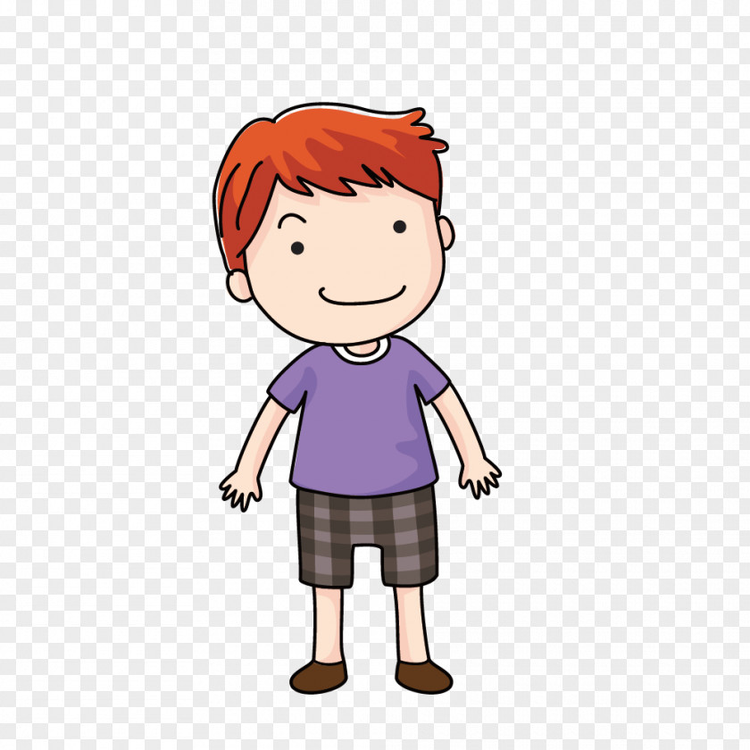 Yellow Hair Foreign Boy Child Clip Art PNG