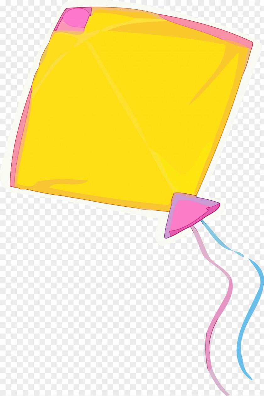 Yellow Pink Paper Product Construction PNG