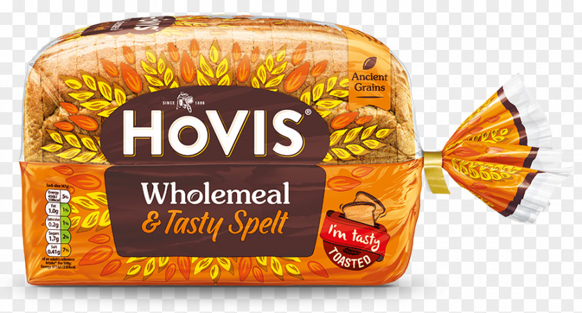Bread Whole Wheat Hovis Seed Sprouted Tesco PNG