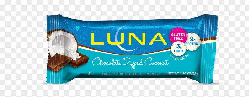 Chocolate LUNA Bar White Chip Cookie Clif & Company PNG