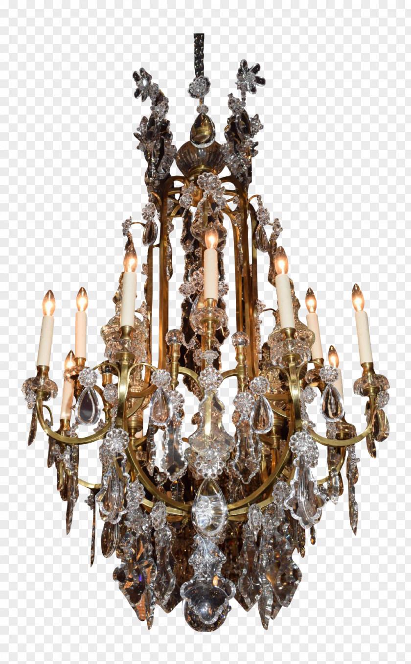 Light Chandelier Lighting Baccarat Lead Glass PNG