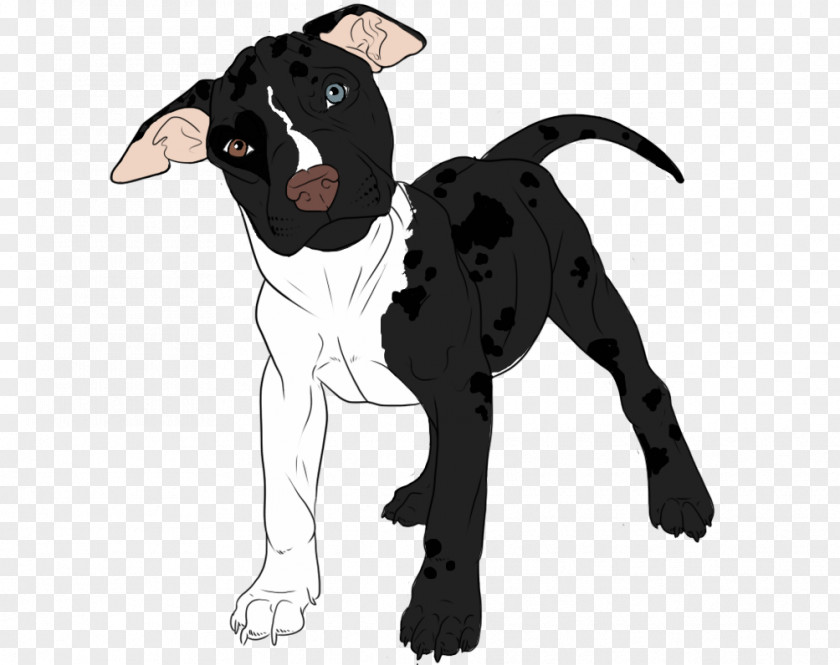 Puppy Dog Breed Great Dane Snout Character PNG