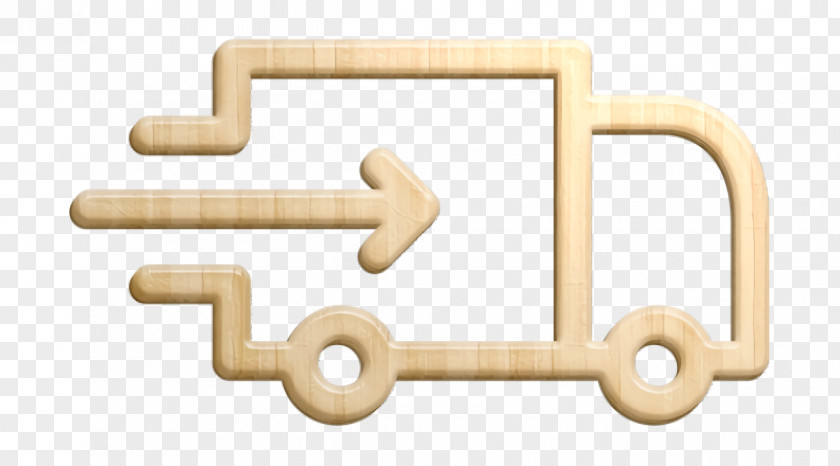 Symbol Wood Truck Icon Ecommerce Set Transport PNG