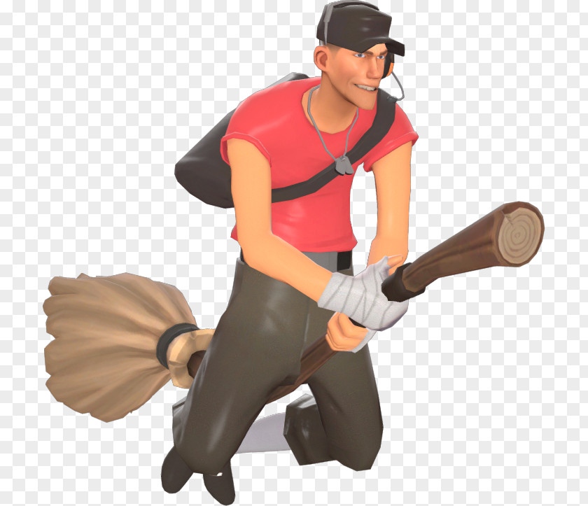 Team Fortress 2 Witch's Broom Taunting Steam PNG
