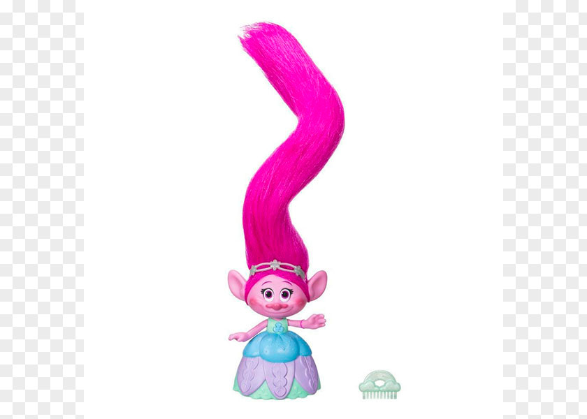Doll Hasbro Dreamworks Trolls Hug Time Poppy Hair In The Air DreamWorks Animation PNG