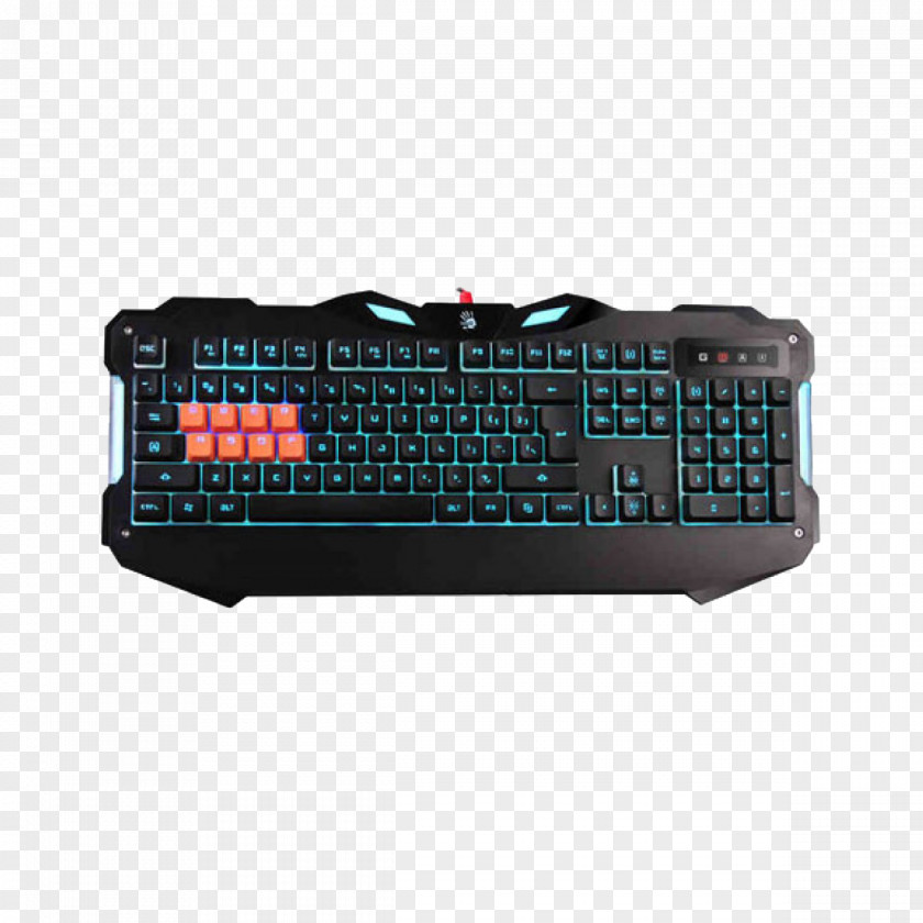 Light Computer Keyboard Gaming Keypad A4Tech Backlight PNG