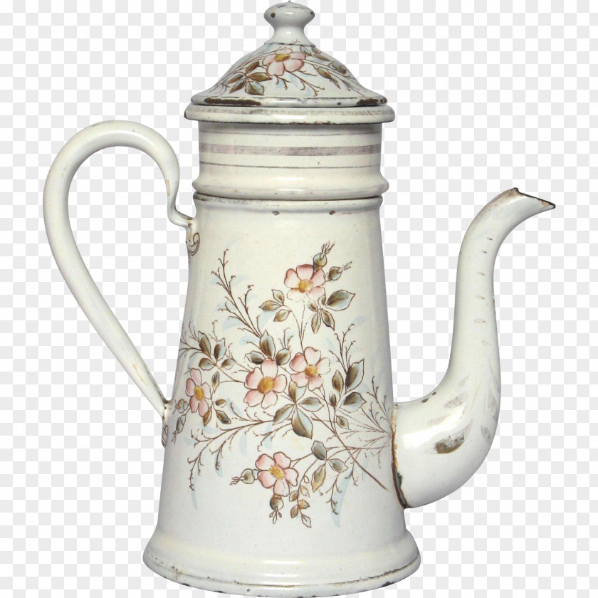 Pot Kettle Mug Tableware Teapot Ceramic PNG