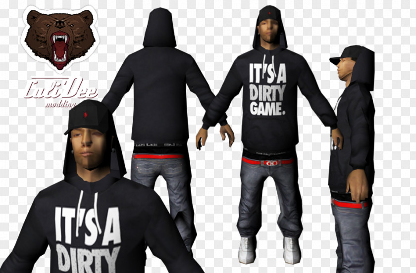 T-shirt Hoodie Norteños Grand Theft Auto: San Andreas Pirus PNG