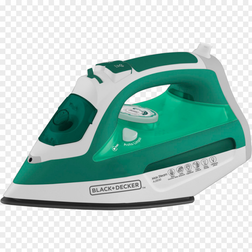 VAPOR Black & Decker Vapor Clothes Iron Price Casas Bahia PNG