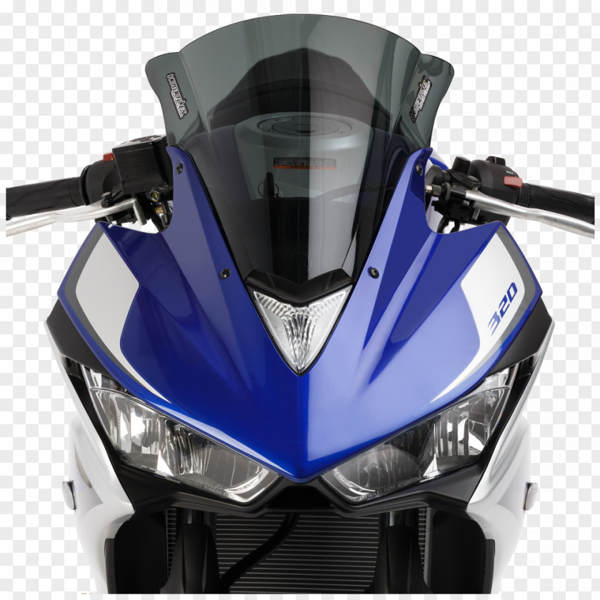 Yamaha YZF-R3 Car Motorcycle Accessories Windshield Motor Company PNG