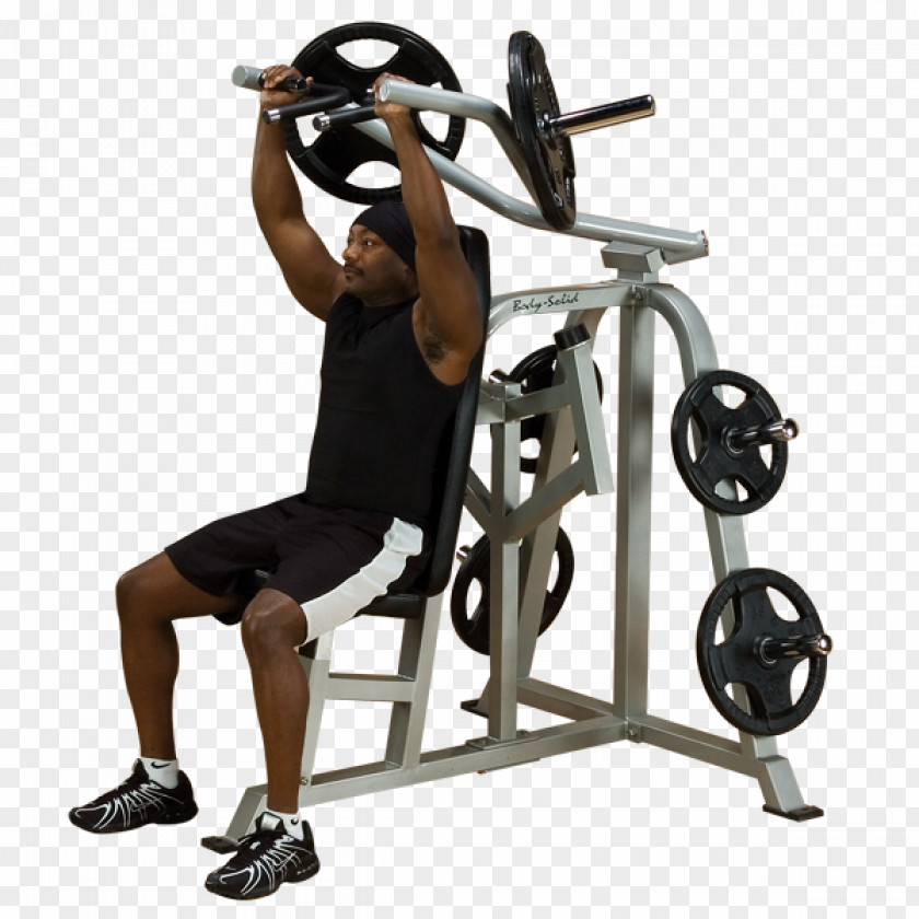 Arm Overhead Press Bench Weight Training Exercise PNG
