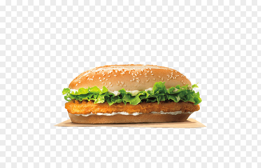 Burger And Sandwich Whopper Chicken TenderCrisp King Specialty Sandwiches Hamburger PNG