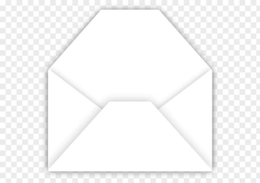 Envelopes Pictures Paper White Angle Black PNG