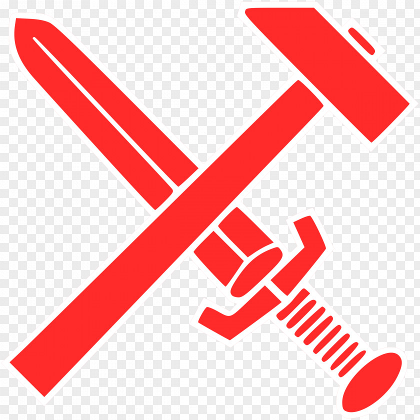 Hammer Strasserism Sword Symbol Tool PNG