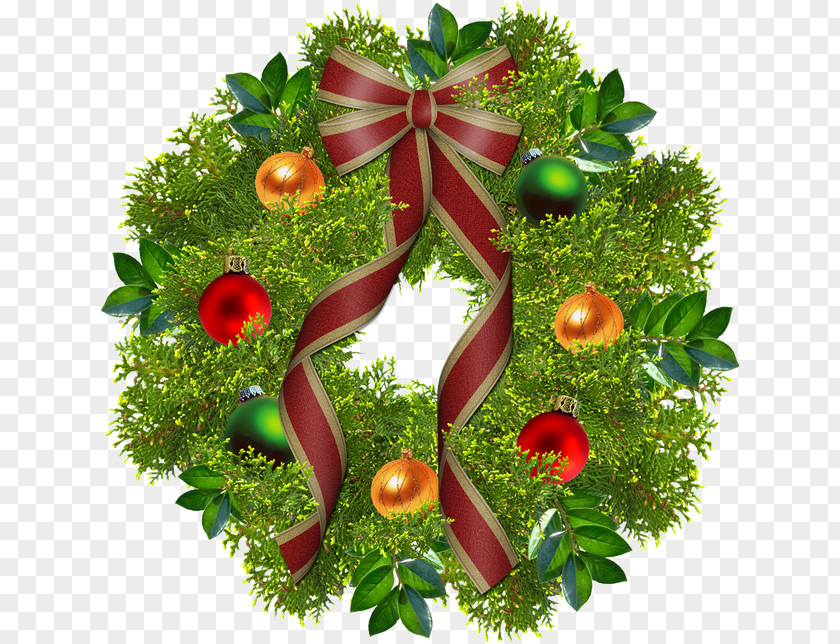 Images Download Free Christmas Wreath Garland Tree-topper Clip Art PNG