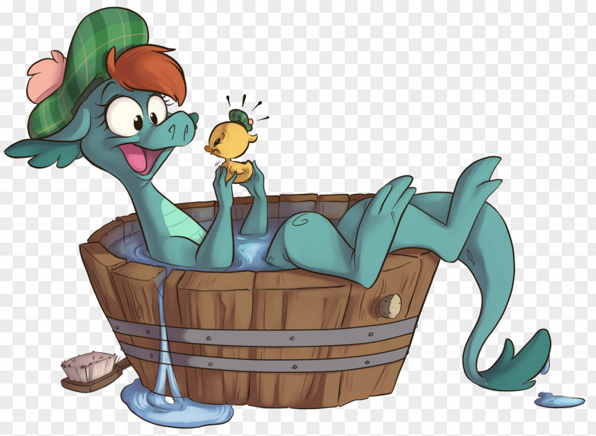 Loch Ness Monster Illustration Animal Animated Cartoon Legendary Creature Plants PNG