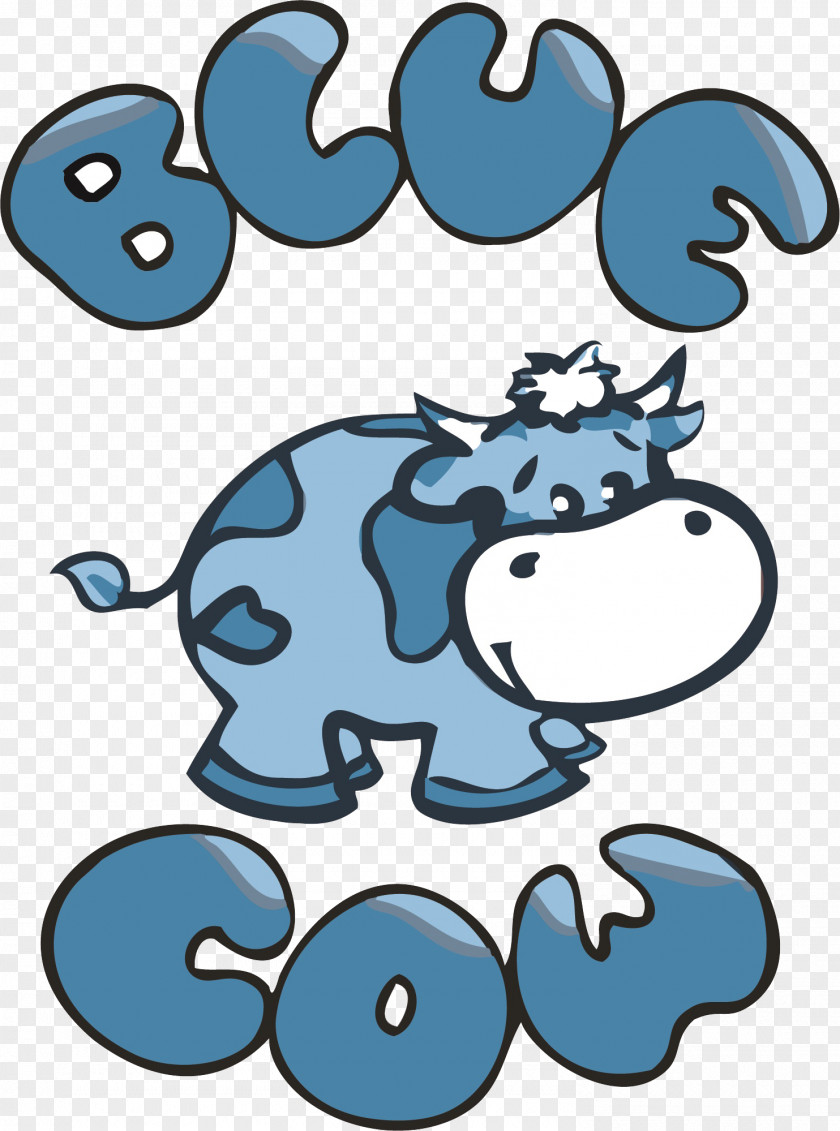 Ringmaster Dairy Cattle Blue Cow Polish Deli Clip Art PNG
