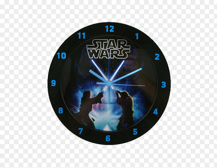 Star Wars Wall Clock Anakin Skywalker Sith Pendule Horloge Murale PNG