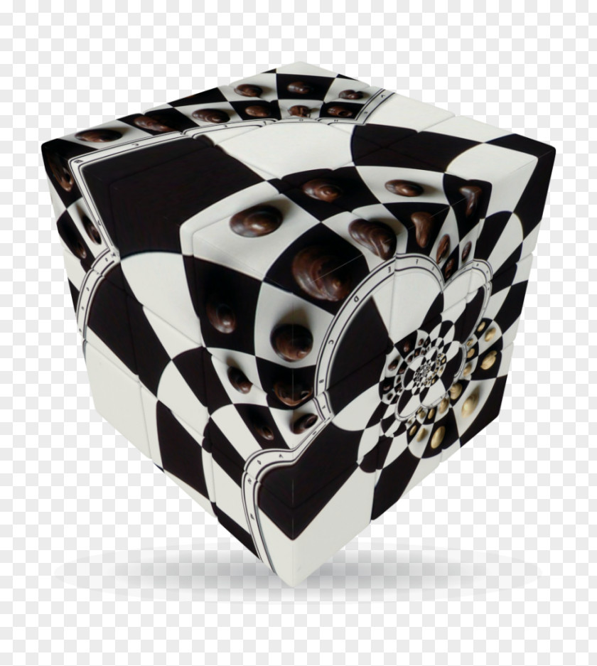 Chess Chessboard V-Cube 7 Rubik's Cube PNG
