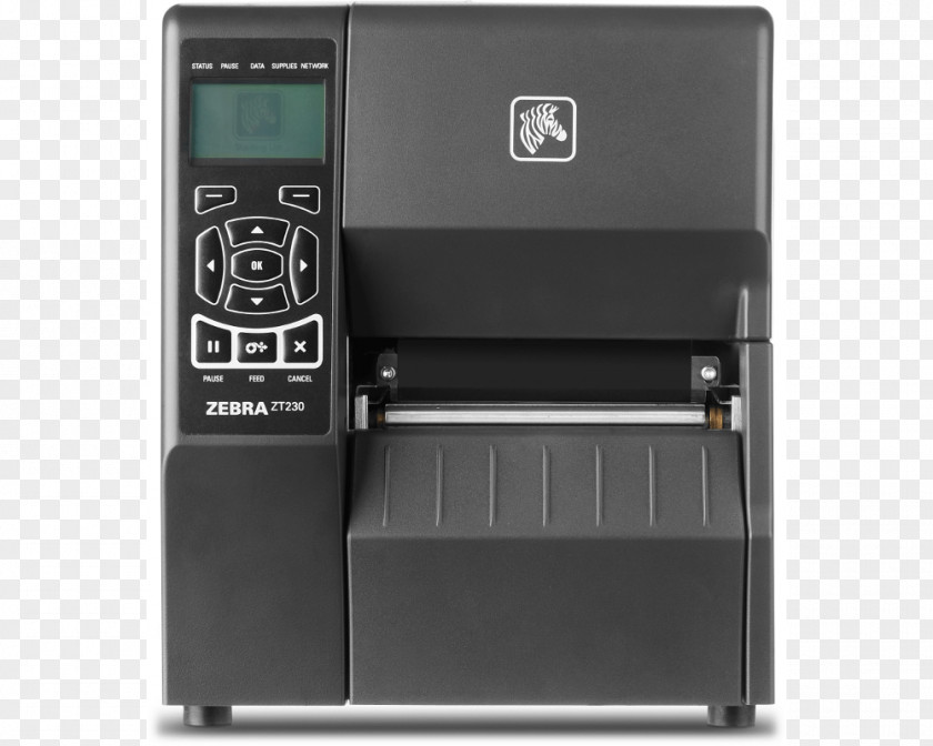 Printer Zebra Technologies Label Thermal-transfer Printing Dots Per Inch PNG