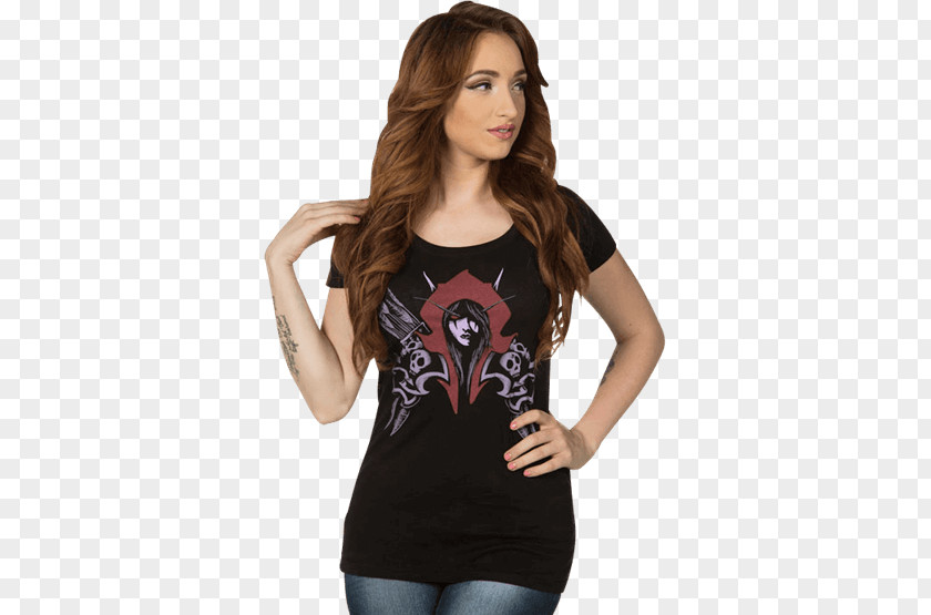 T-shirt World Of Warcraft: Legion Hoodie Sleeve Sylvanas Windrunner PNG