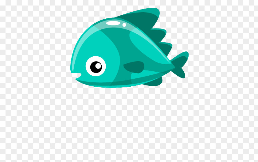 Green Little Fish PNG