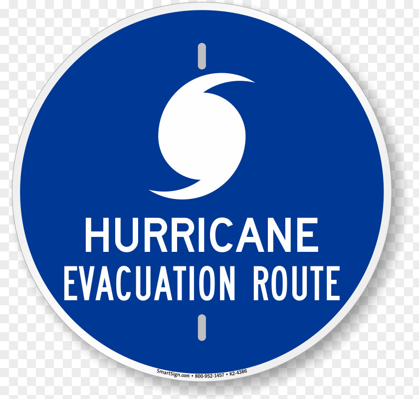 Hurricane United States Emergency Evacuation Route Compliance Signs Management PNG