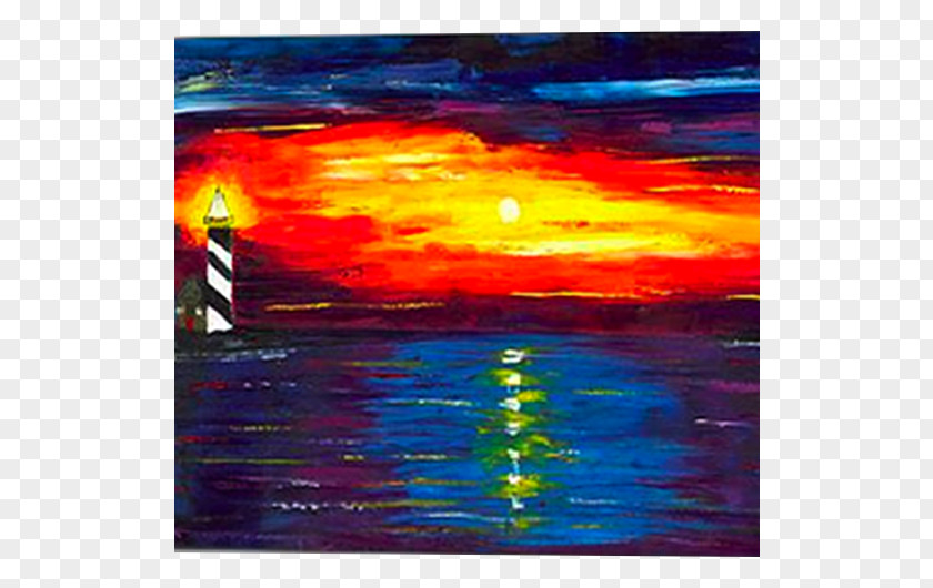 LIGHTHOUSE Watercolor Painting Paper Acrylic Paint Printing Bathroom PNG