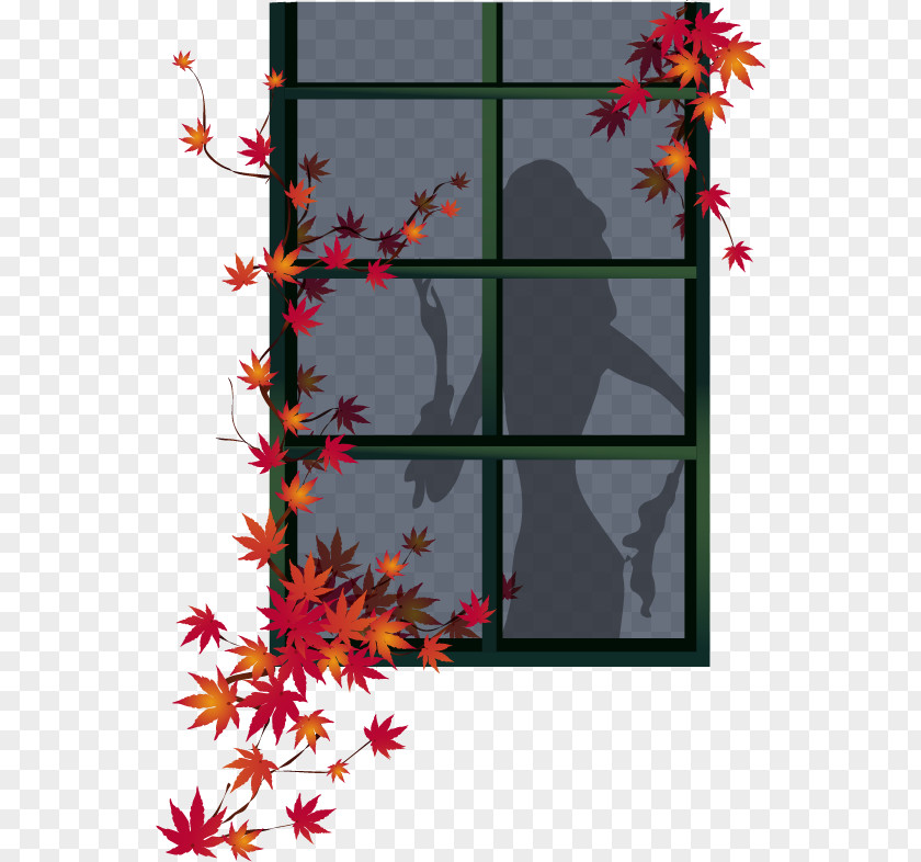 Maple Leaf Vector Windows Window Adobe Illustrator Clip Art PNG