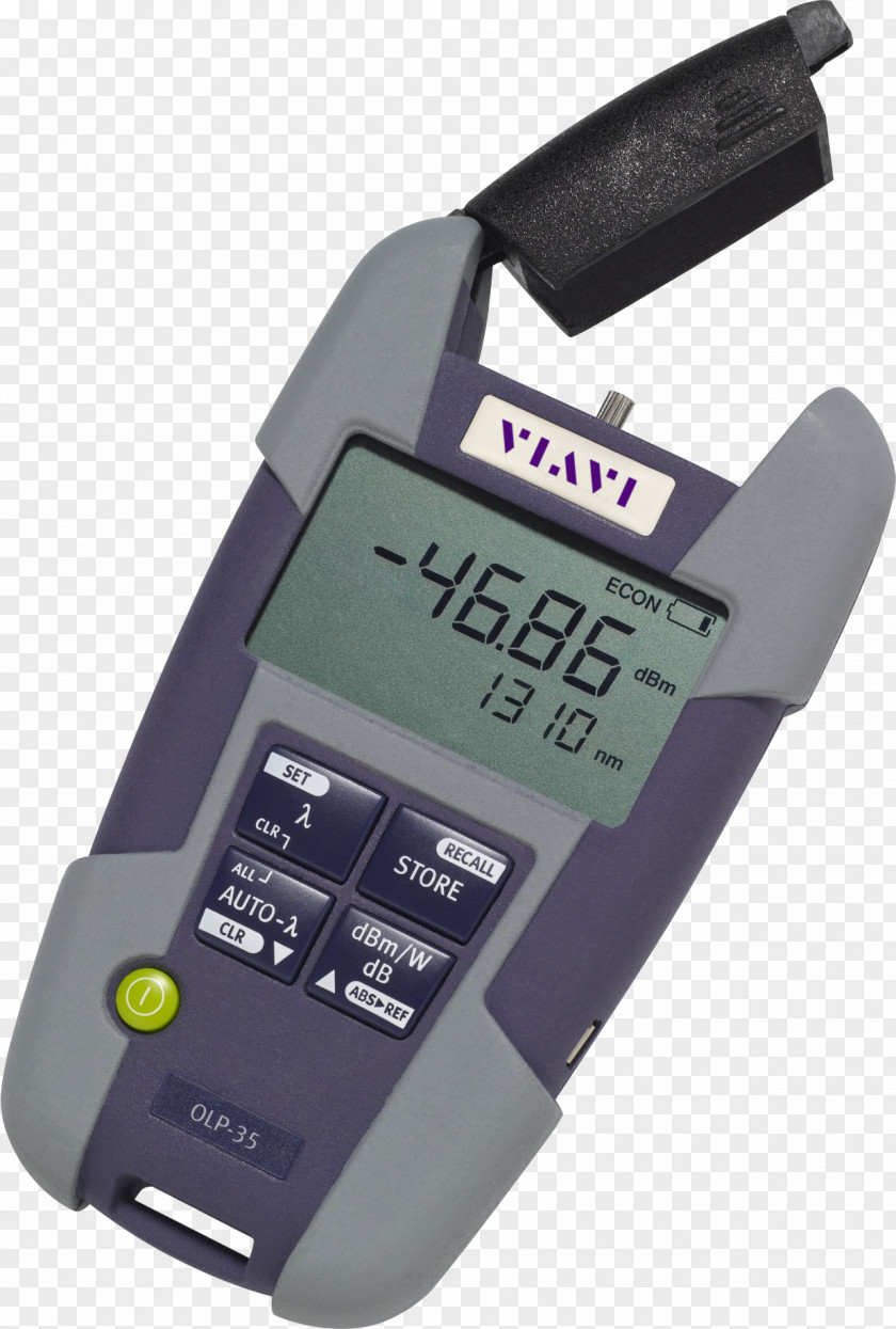 Testing Instrument Optical Power Meter Fiber Optics Passive Network Viavi Solutions PNG