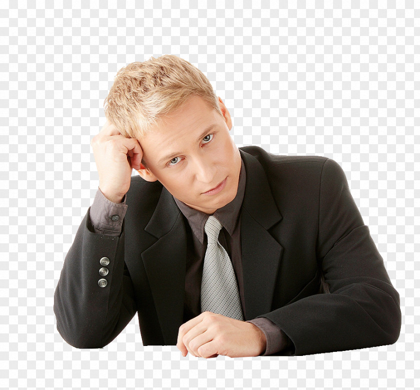 Thinking Man Graphical User Interface PNG