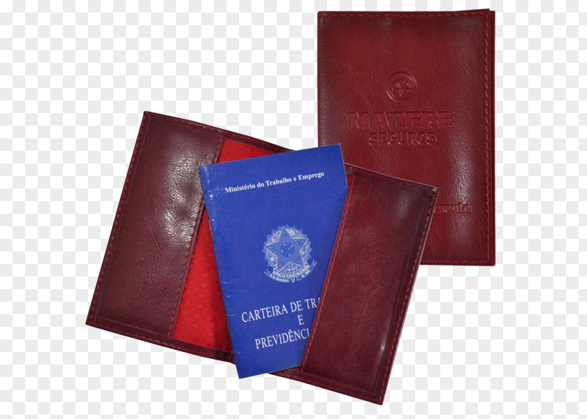 Carteira De Trabalho Wallet Leather Tanga Employment Record Book Zipper PNG