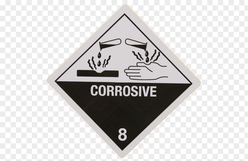 Diamond Label HAZMAT Class 8 Corrosive Substances Dangerous Goods 9 Miscellaneous PNG