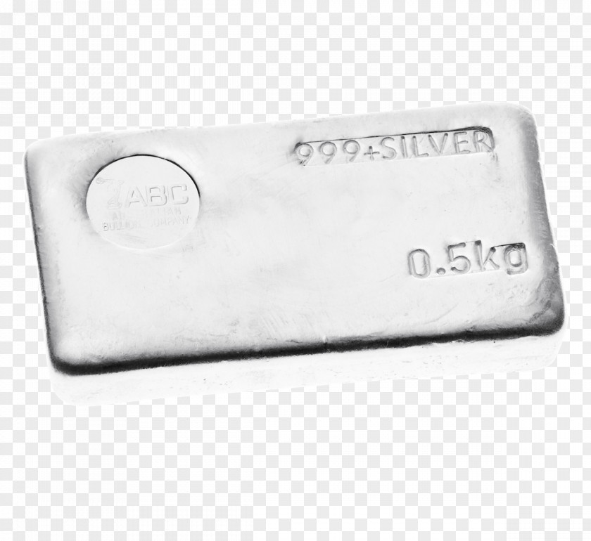 Silver Bar Technology Rectangle PNG